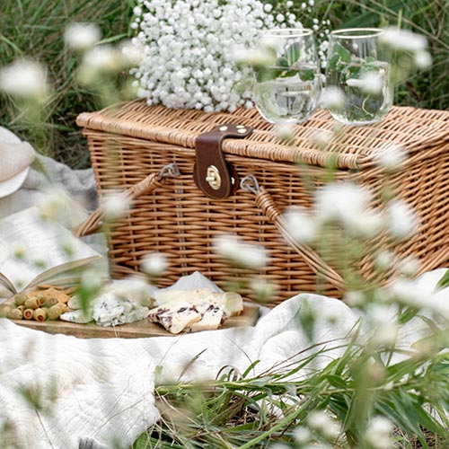 Picknickkorb - Chalet Wiesenglück Südtirol Gsiesertal