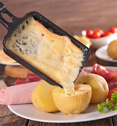 Raclette - Chalet Wiesenglück Südtirol Gsiesertal